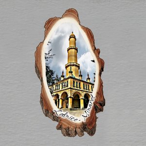 Lednice - Minaret - magnet kůra dvojitý