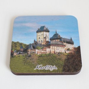 Karlštejn - podtácek laser hranatý