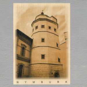 Nymburk - pohled C6 - sépie