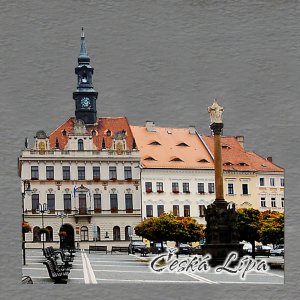 Česká lípa - magnet ořez