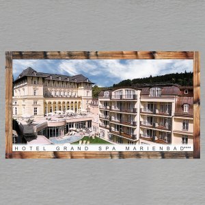 Hotel Grand Spa Marienbad - magnet DL rám