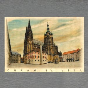 Praha - Chrám Sv. Víta - pohled C6