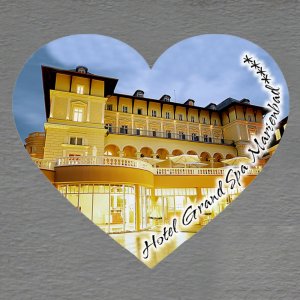 Hotel Grand - magnet srdce