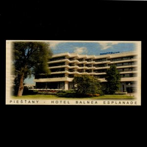 Piešťany - Hotel Balnea - pohled DL