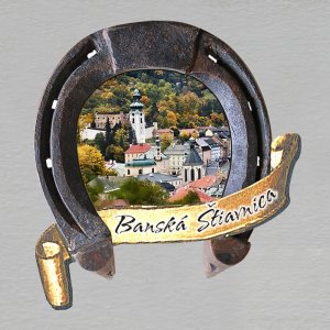 Banská Štiavnica - magnet podkova