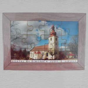 Lipová - kostel - puzzle