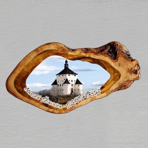 Banská Štiavnica - magnet oliva ovál