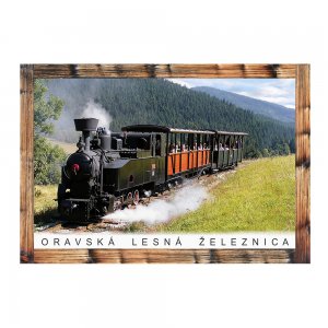 Oravská Lesná Železnica 6 - magnet C6 rám