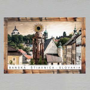 Banská Štiavnica - magnet C6 rám