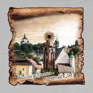 Banská Štiavnica - magnet papyrus