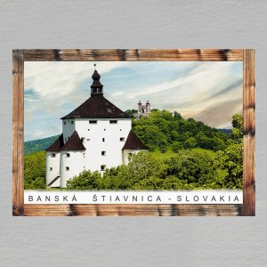 Banská Štiavnica - magnet C6 rám