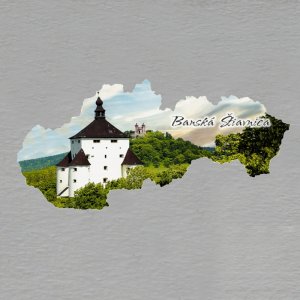 Banská Štiavnica - magnet mapa