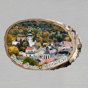 Banská Štiavnica - magnet bříza