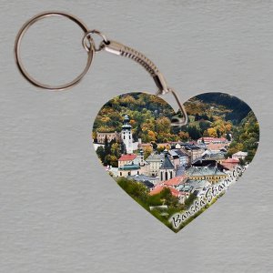 Banská Štiavnica - klíčenka srdce