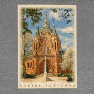 Poštorná - kostel - pohled C6