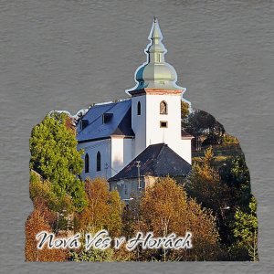 Nová Ves v Horách - magnet ořez