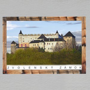 Zvolen - magnet C6 rám dvojitý