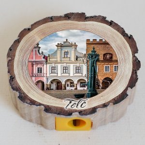 Telč - ořezávátko kůra kulaté