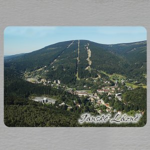 Janské Lázně - magnet obdélník