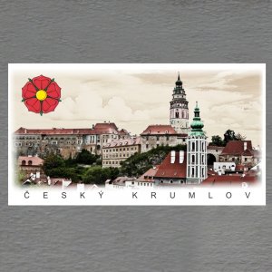 Český Krumlov 3 - magnet DL