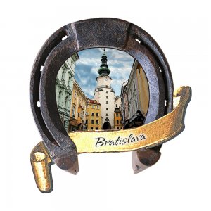 Bratislava - Brána - magnet podkova