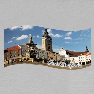 České Budějovice - magnet vlnka