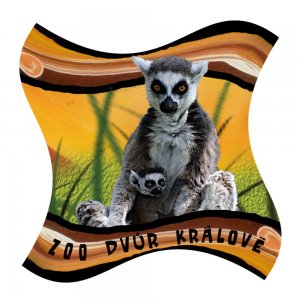 ZOO Dvůr Králové - Lemur - magnet