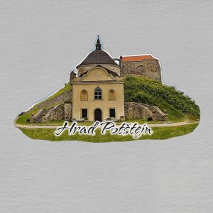 Potštejn - hrad - magnet ořez