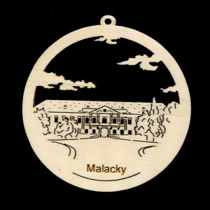 Malacky - ozdoba kulatá