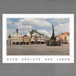 Dvůr Králové nad Labem - náměstí - magnet C6