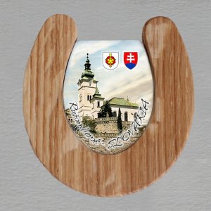 Ružomberok - magnet podkova rám masiv