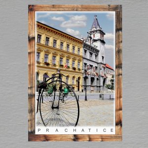 Prachatice - magnet C6 rám