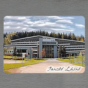 Janské Lázně - Vesna - magnet obdélník