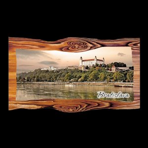 Bratislava - Hrad - magnet prkno