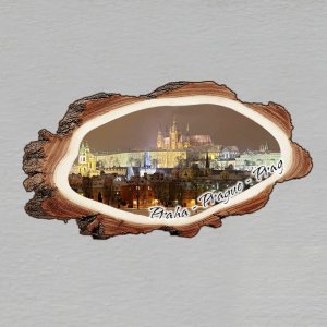 Praha - Hradčany - magnet kůra