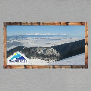 Ružomberok - Malinô Brdo - Skipark - magnet DL rám