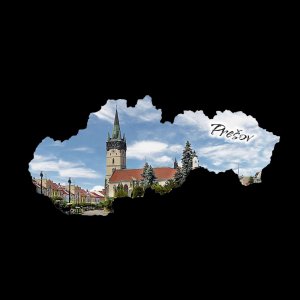 Prešov - magnet mapa