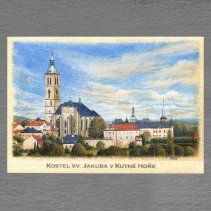 Kutná Hora - Kostel Sv. Jakuba - pohled C6