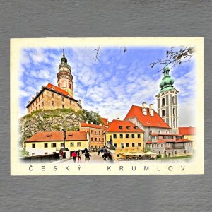 Český Krumlov - pohled C6 - barva