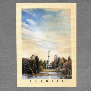 Lednice - Zámek - pohled C6