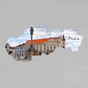 Trnava - magnet mapa