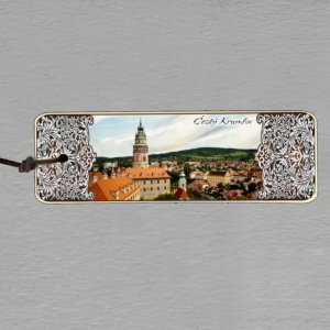 Český Krumlov - záložka s ornamentem