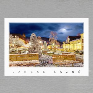 Janské Lázně - Kolonáda - magnet C6