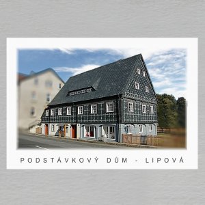 Lipová - Podstávkový dům - magnet C6