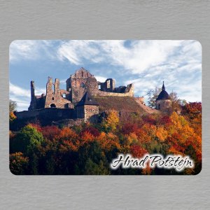 Potštejn - hrad - magnet obdélník