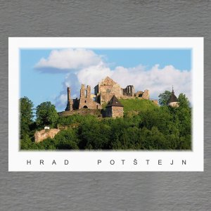 Potštejn - hrad - magnet C6