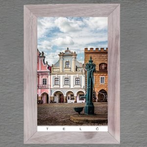 Telč - obrázek s rámečkem