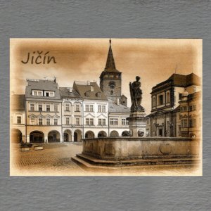 Jičín - Náměstí - pohled C6