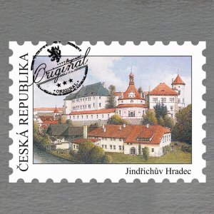 Jindřichův Hradec - Zámek - magnet známka