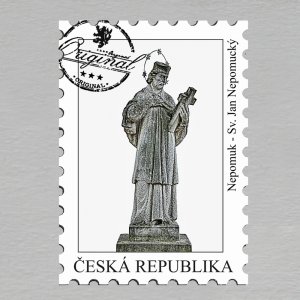 Nepomuk - Sv. Jan Nepomucký - magnet známka